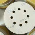 hook and loop abrasive film discs for automotive